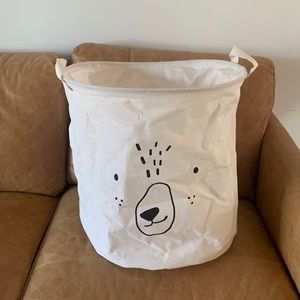 BRAND NEW no tags - adorable laundry bag/storage bag that folds up easily